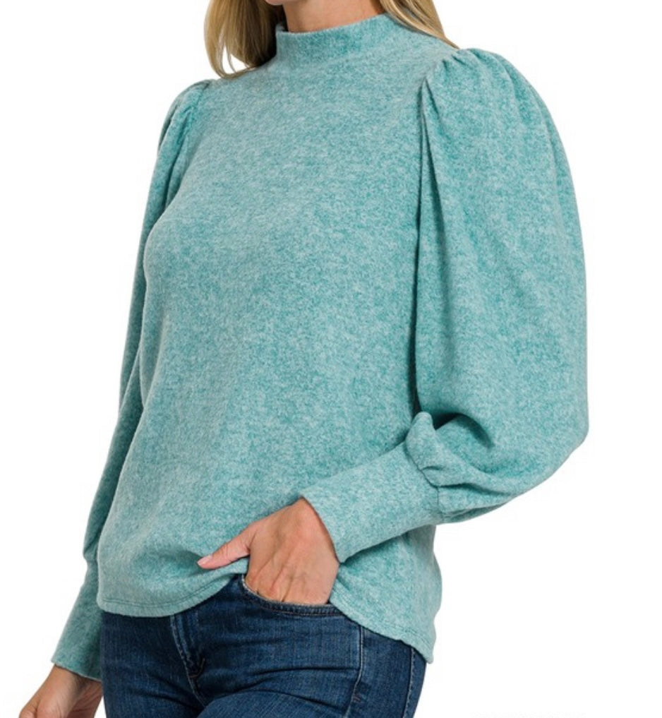 HOLLY PUFF SLEEVE SWEATER